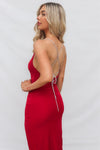 Marzia Maxi Dress - Red Shimmer