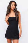 Mazy Mini Dress - Black