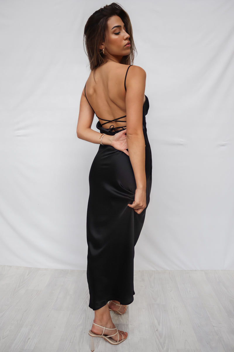 McKenna Maxi Dress - Black