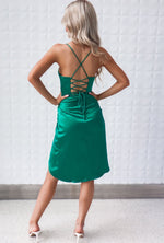 Mika Dress - Emerald Green