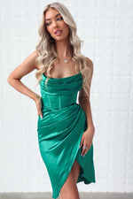 Mika Dress - Emerald Green