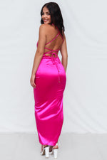 Moana Maxi Dress - Fuchsia