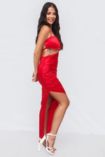 Moana Maxi Dress - Red