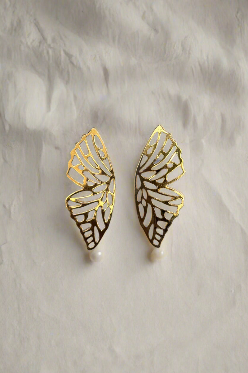 Monarch Earrings - Gold