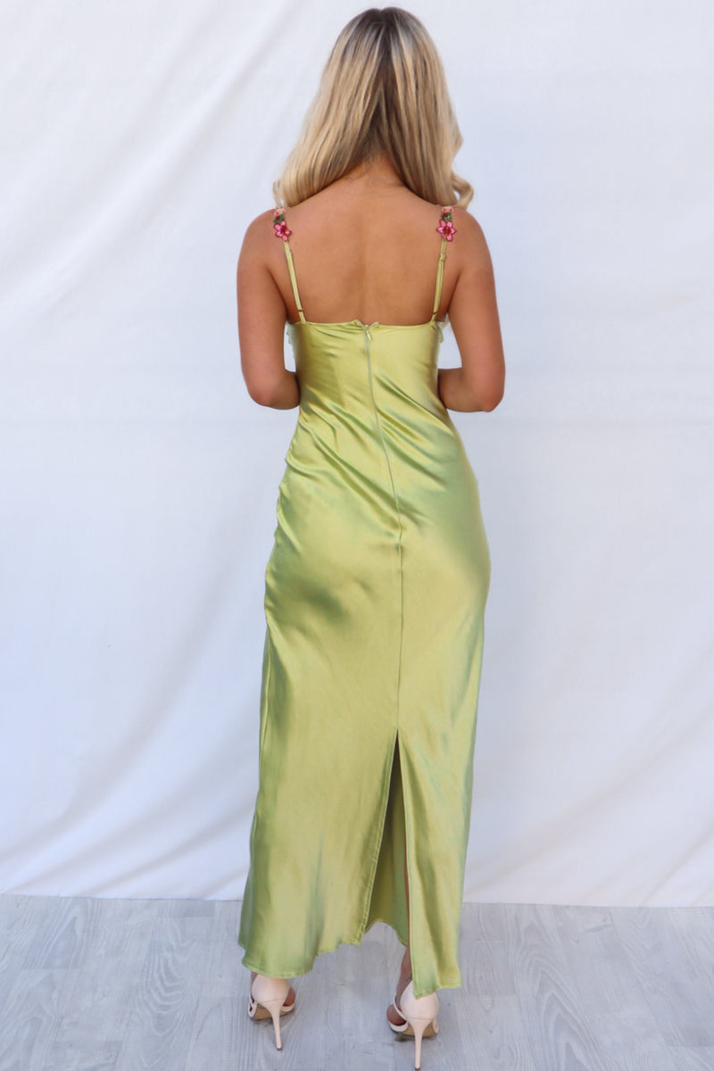 Myrtle Maxi Dress - Lime
