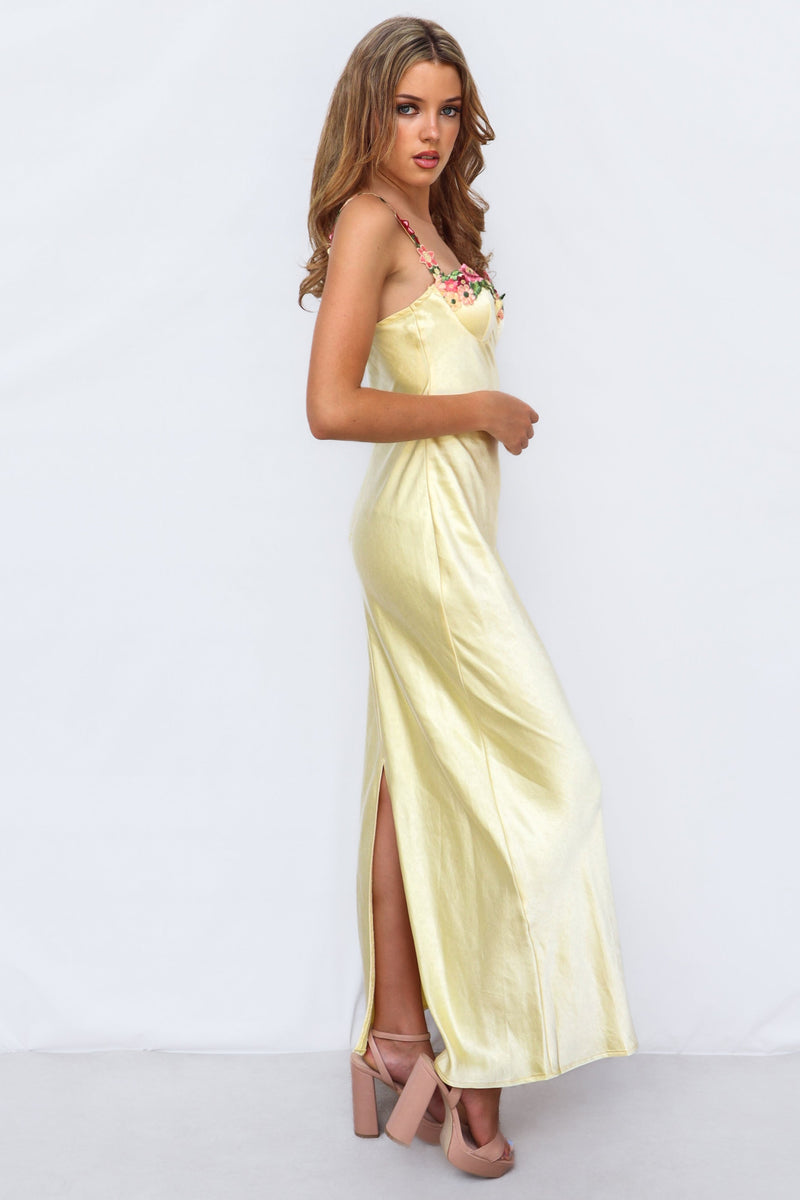 Myrtle Maxi Dress - Yellow