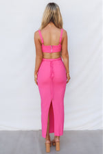Novi Maxi Dress - Hot Pink