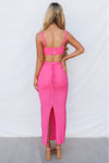 Novi Maxi Dress - Hot Pink