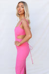 Novi Maxi Dress - Hot Pink