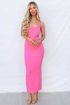 Novi Maxi Dress - Hot Pink