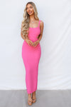 Novi Maxi Dress - Hot Pink