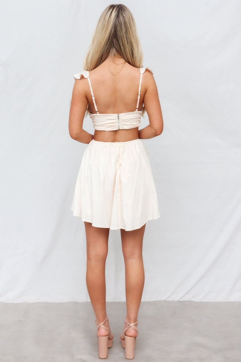 Olympia Mini Dress - Ivory