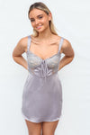 Palmer Mini Dress - Grey