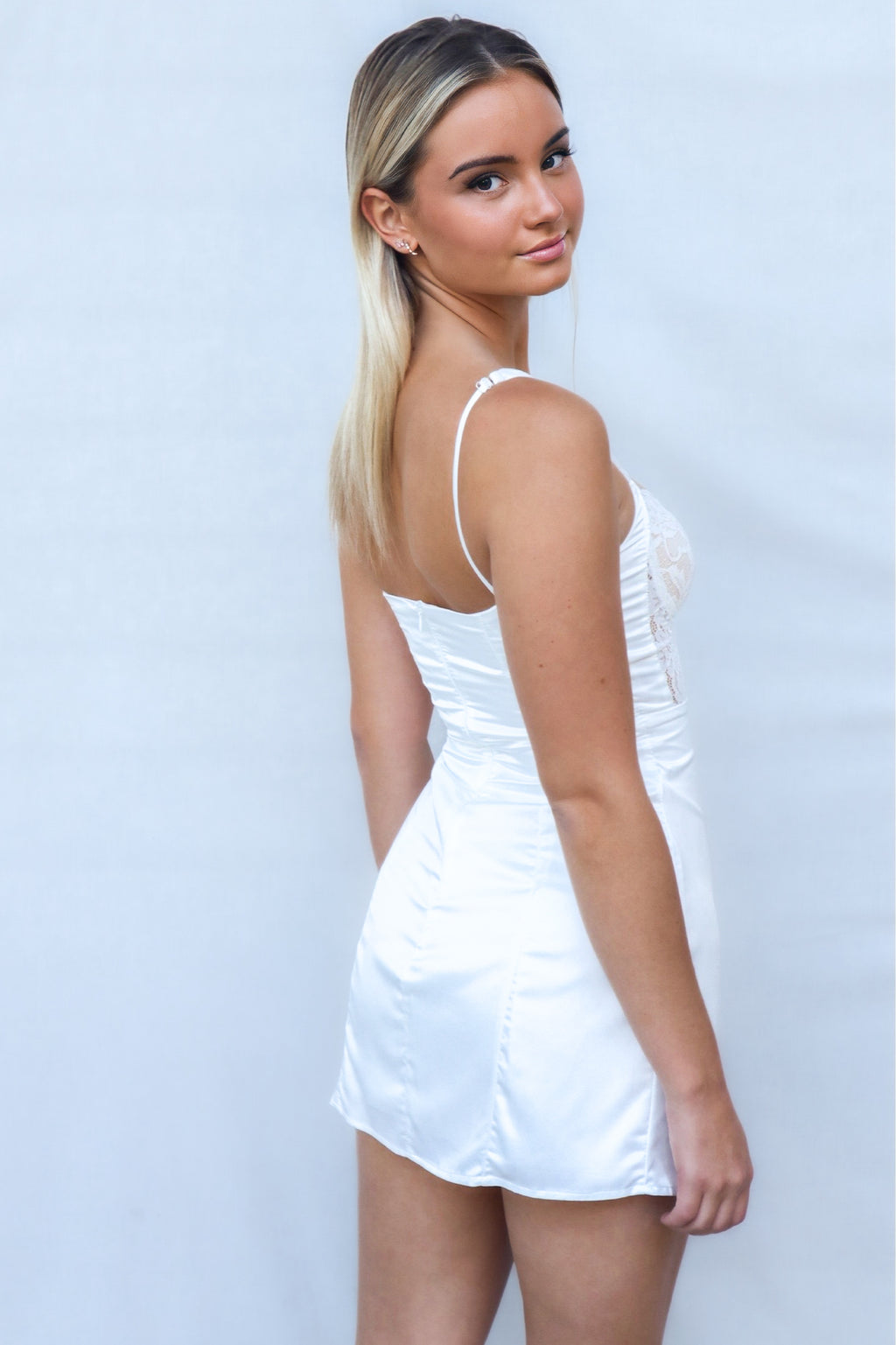 Palmer Mini Dress - White