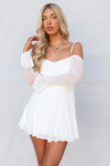 Pookie Mini Dress - White