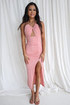 Priya Midi Dress - Pink