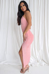 Priya Midi Dress - Pink