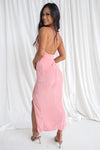 Priya Midi Dress - Pink