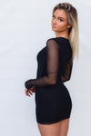 Raelynn Mini Dress - Black