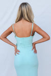 Ravello Midi Dress - Mint/Green