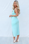 Ravello Midi Dress - Mint/Green