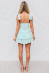 Renoir Mini Dress - Mint