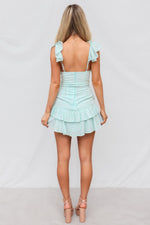 Renoir Mini Dress - Mint