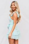 Renoir Mini Dress - Mint