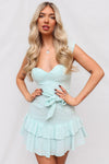 Renoir Mini Dress - Mint