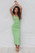 Rhonny Maxi Dress - Apple