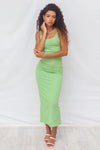 Rhonny Maxi Dress - Apple