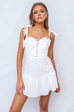 Ria Mini Dress - White