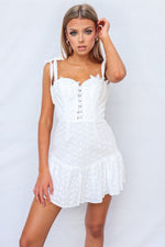 Ria Mini Dress - White