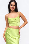 Rihanna Set Skirt - Lime