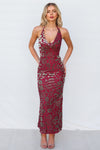 Riley Maxi Dress - Wine