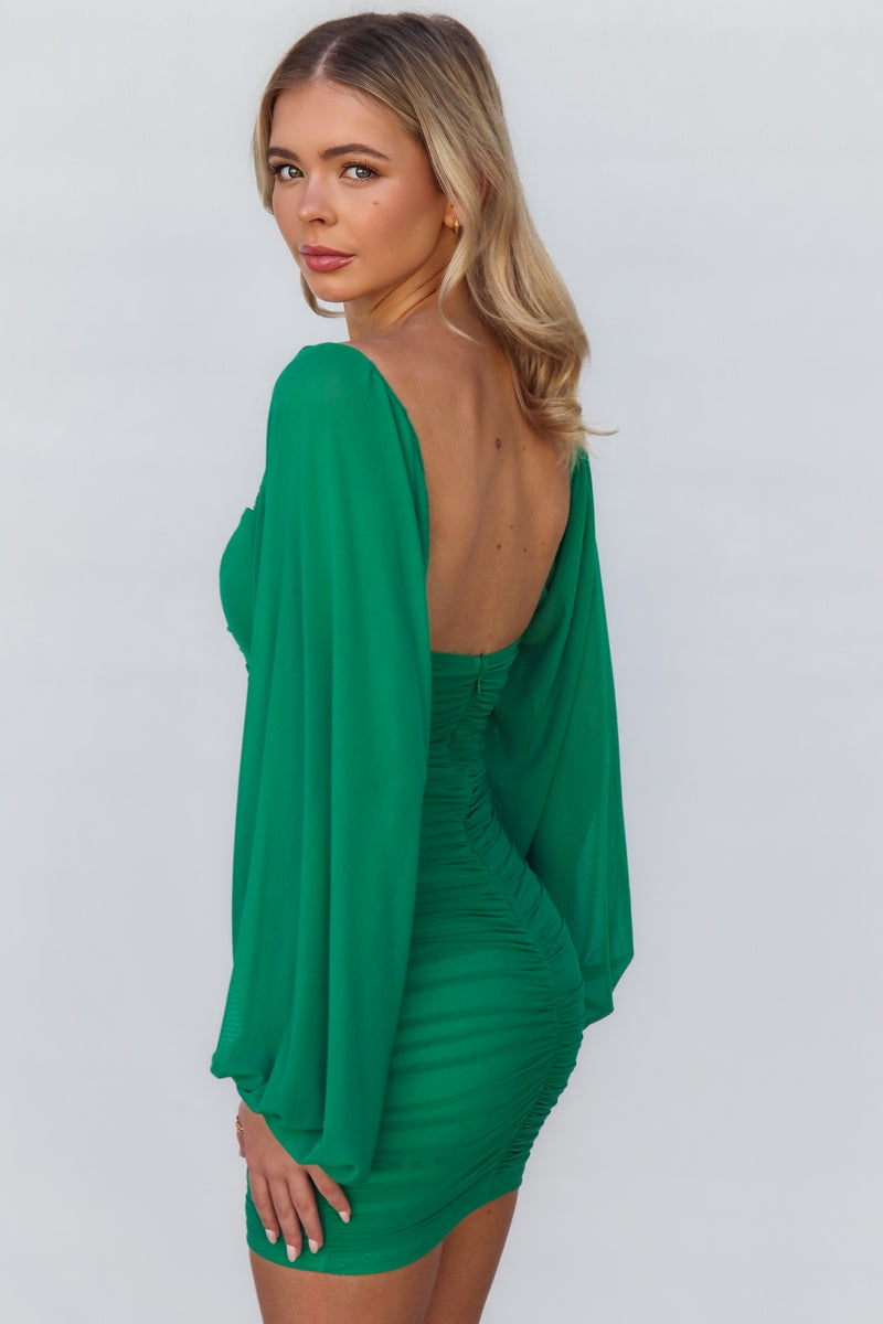 Robbie Mini Dress - Green