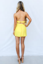Rocco Mini Dress - Yellow