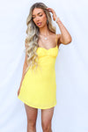 Rocco Mini Dress - Yellow