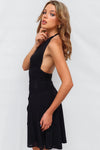 Romi Mini Dress - Black