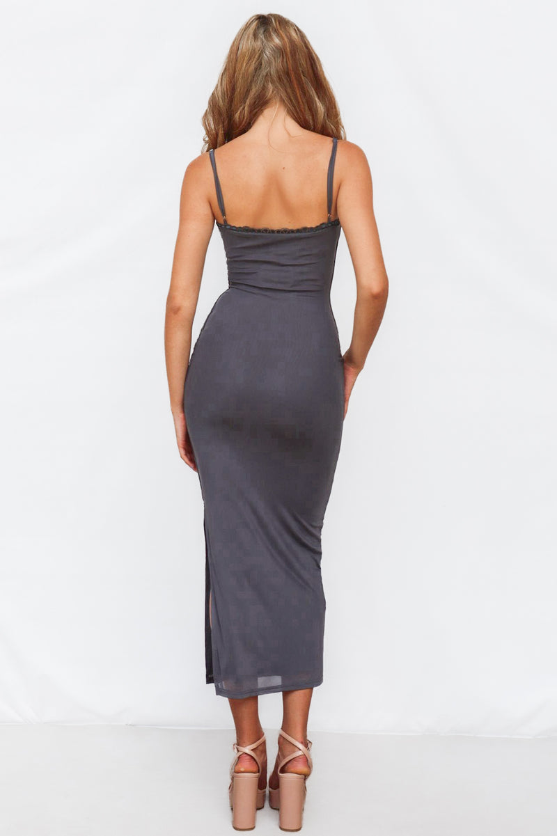 Ronnie Maxi Dress - Grey