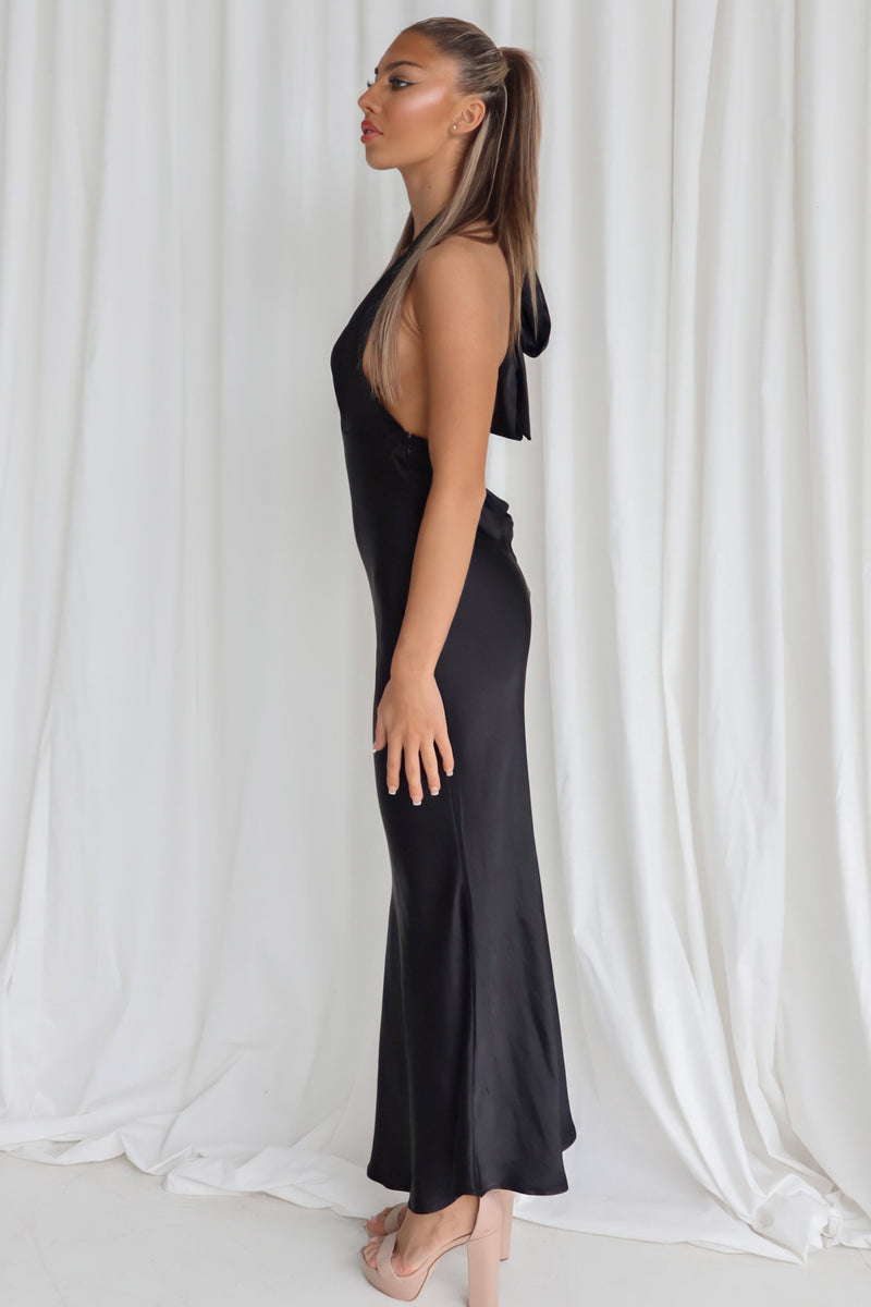 Rue Maxi Dress - Black