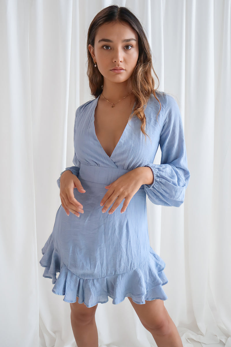 Sana Mini Dress - Blue