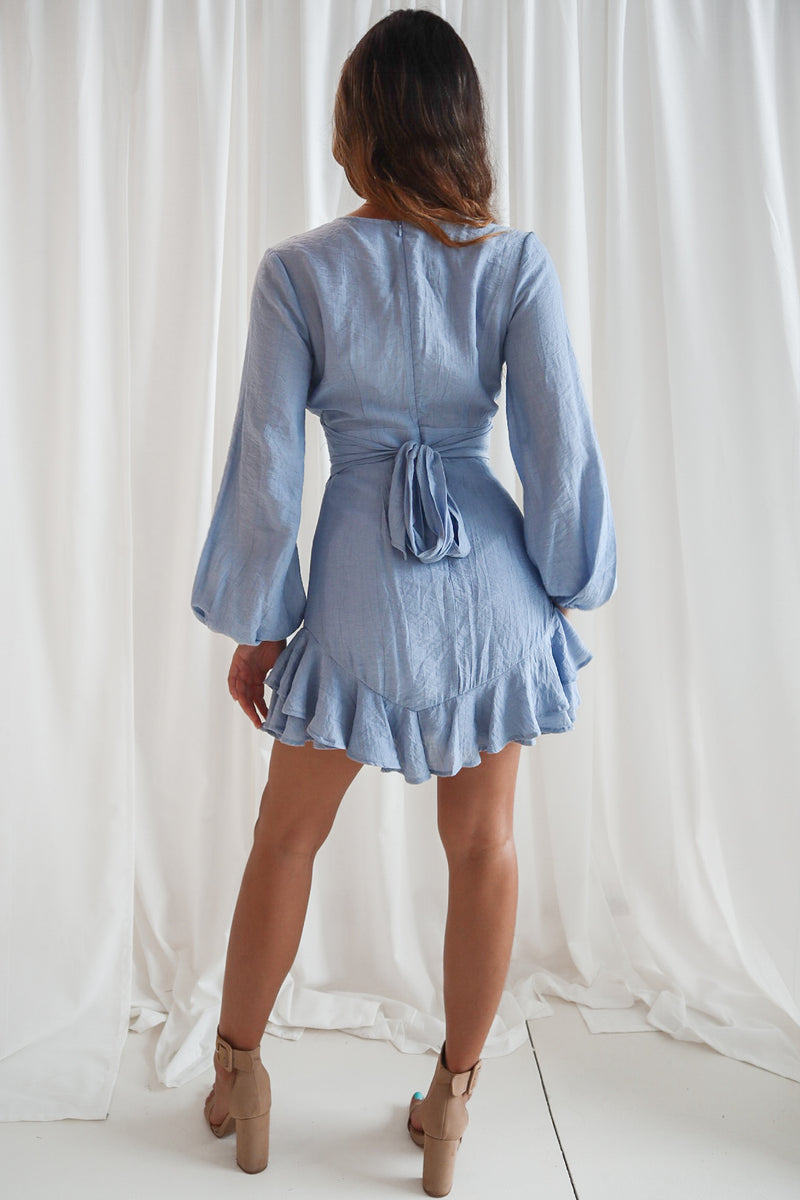 Sana Mini Dress - Blue
