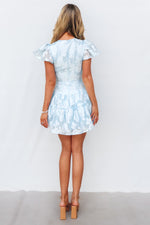 Sander Mini Dress - Blue