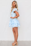Sander Mini Dress - Blue