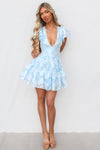 Sander Mini Dress - Blue