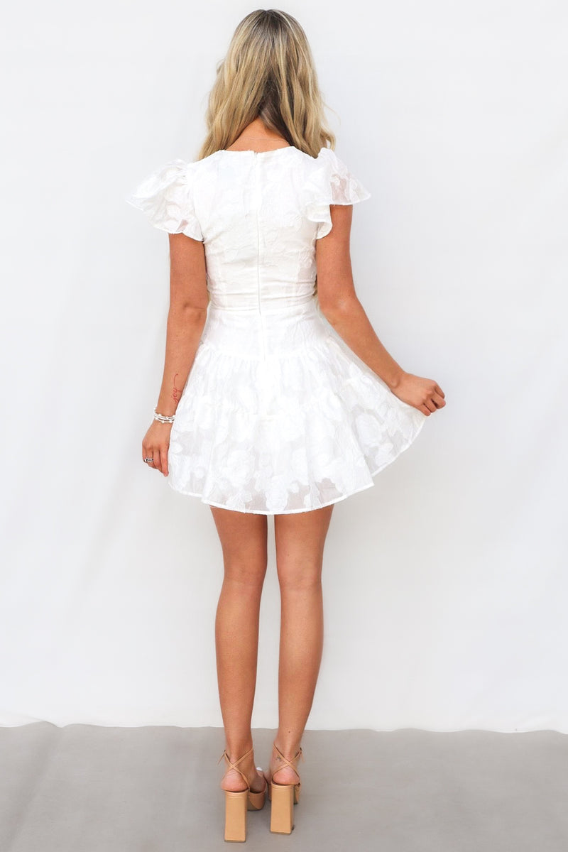 Sander Mini Dress - White