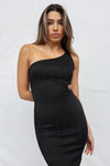 Sheba Midi Dress - Black