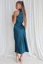 Sherie Midi Dress - Teal