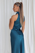 Sherie Midi Dress - Teal